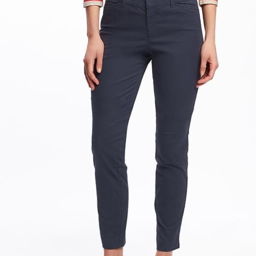 Old Navy Navy Blue Pixie Chino Pants